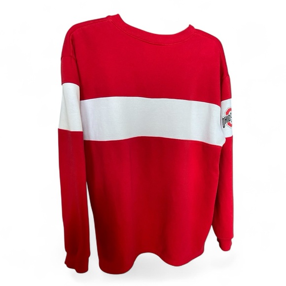 Red and White Buckeyes Crewneck Sweatshirt - Picture 2 of 5